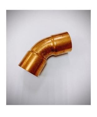 Picture of 1 3/8" COPPER ELBOW 45° LONG RADIUS