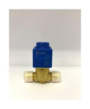 Picture of 1/2" CASTEL SOLENOID VALVE C/W COIL 1064/4A6 (FLARE)