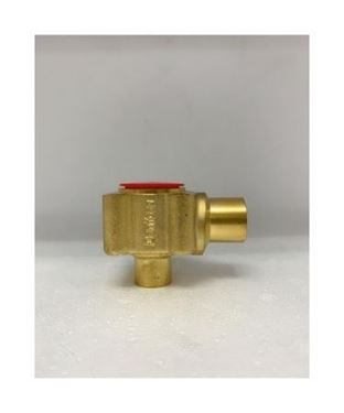 Picture of DANFOSS VALVE BODY 067B-4009 (TE5) 1/2" X 5/8" ODF X ODF SOLDER ANGLEWAY