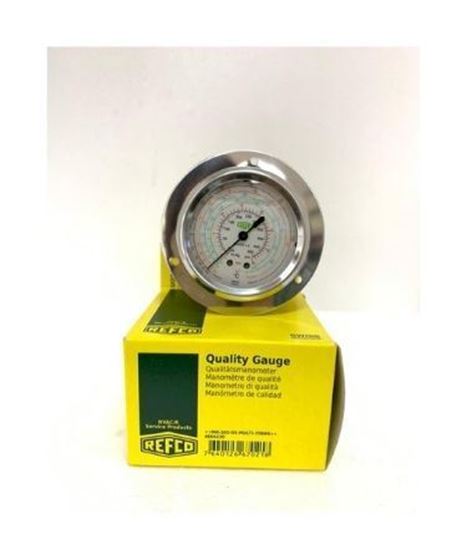 Picture of MR-305-DS-MULTI-35 BAR REFCO HIGH SIDE OIL PRESSURE GAUGE (BACK CONN)