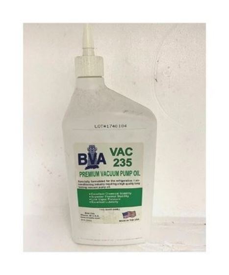 Picture of BVA VAC-235 VACUUM PUMP OIL 1 QT (946ML)